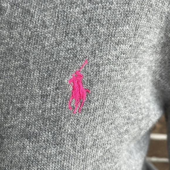 Ralph Lauren Gray Cashmere Wool Sweater - Picture 4 of 7